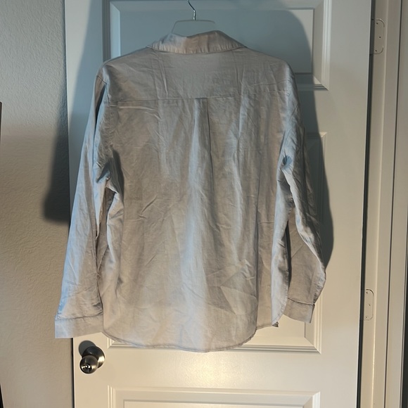 Matchstick linen top grey XXL NWT lightweight workwear relaxed neutral office - Picture 8 of 15